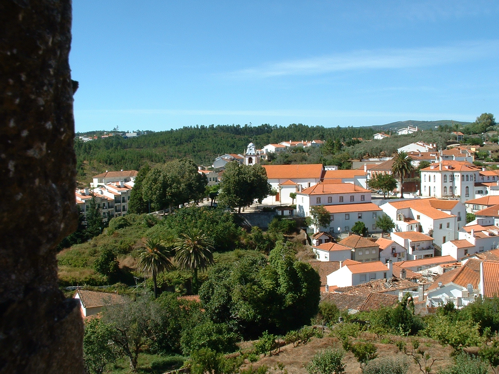 La ville de Sertã dans la Beira Interior au Portugal
